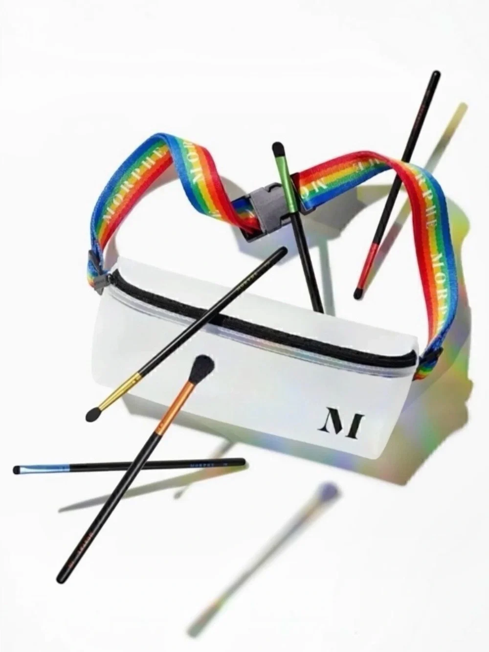 Morphe  Made With Pride Brush Set With Pride Belt Bag